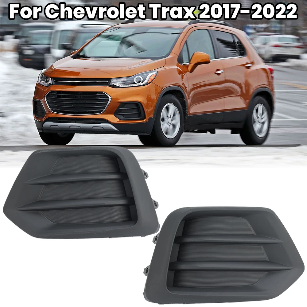 

Для Chevrolet Trax Tracker 2017 2018-2021 передний бампер, противотуманная фара, накладка на рамку, рамка, форма лампы, без стиля hloe