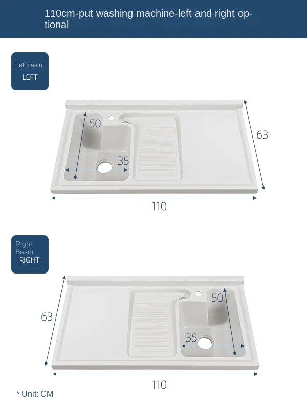 washing machine Balcony laundry basin with rubbing board
