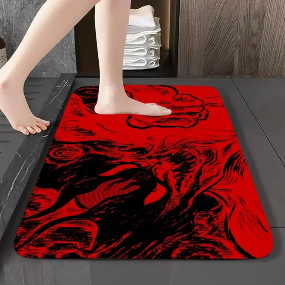 Devilman Crybaby напольный коврик с графическим рисунком для ванной комнаты, кухни, Декор для дома