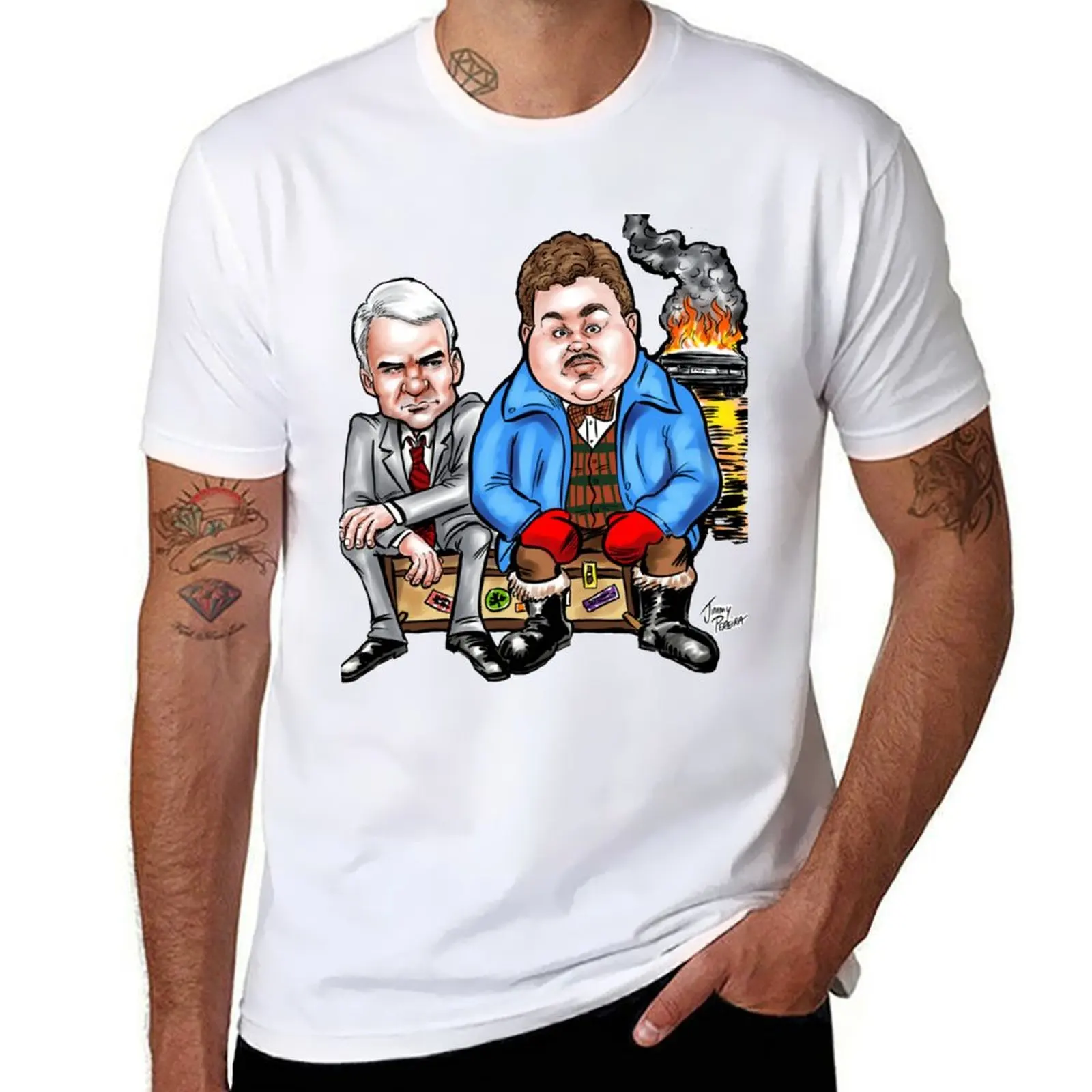 

Planes Trains and Automobiles T-Shirt Labor Work Casual T-Shirt