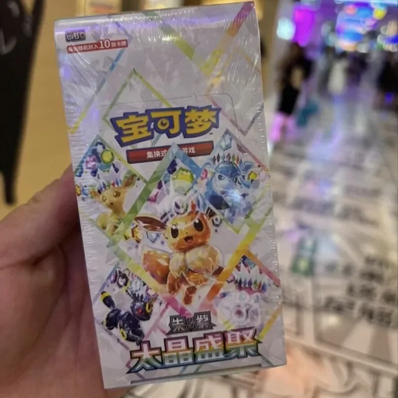 

Pokemon Tcg Sv8a Chinese Version 17.5 Radiant Treasures Booster Box Battle Trading Cards Collectible Gift For Card Fans In Stock