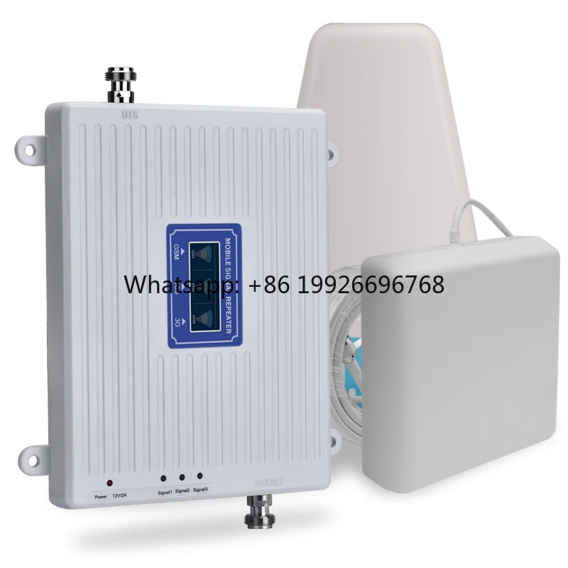 Europe  3G 900 1800 2100 Cellphone Booster 4G LTE 70dB Gain Cellular Signal Amplifier GSM 4G Repeaters Signal Amplifier