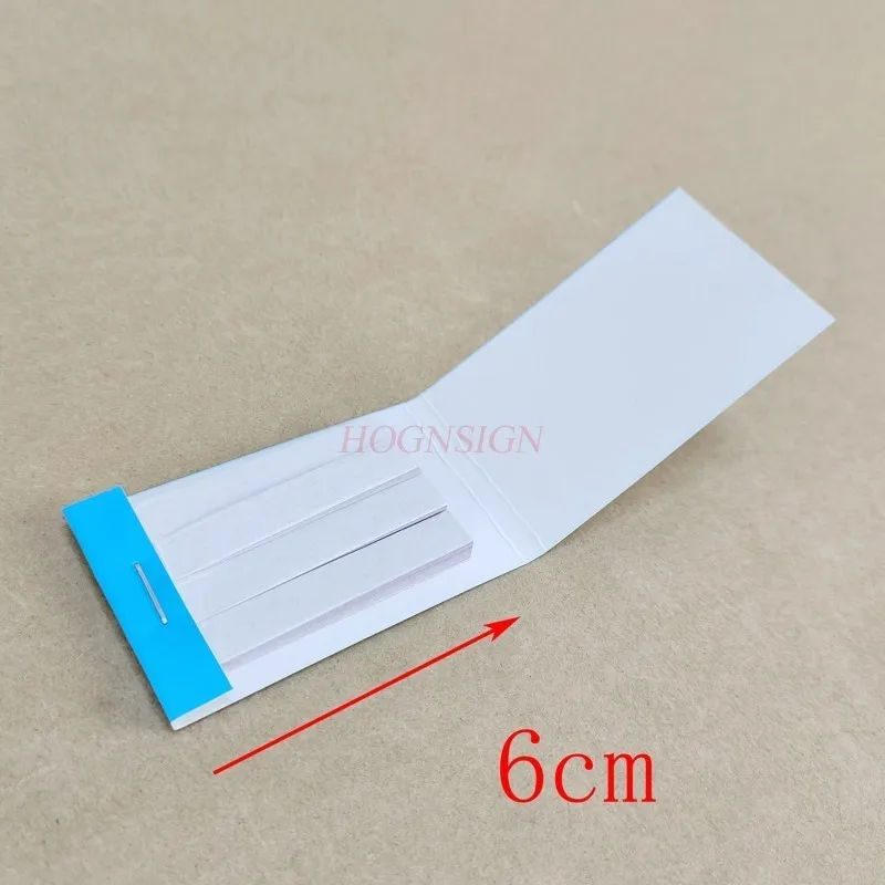 Blue litmus test paper acid test paper 80 sheets of chemical experiment supplies experimental supplies