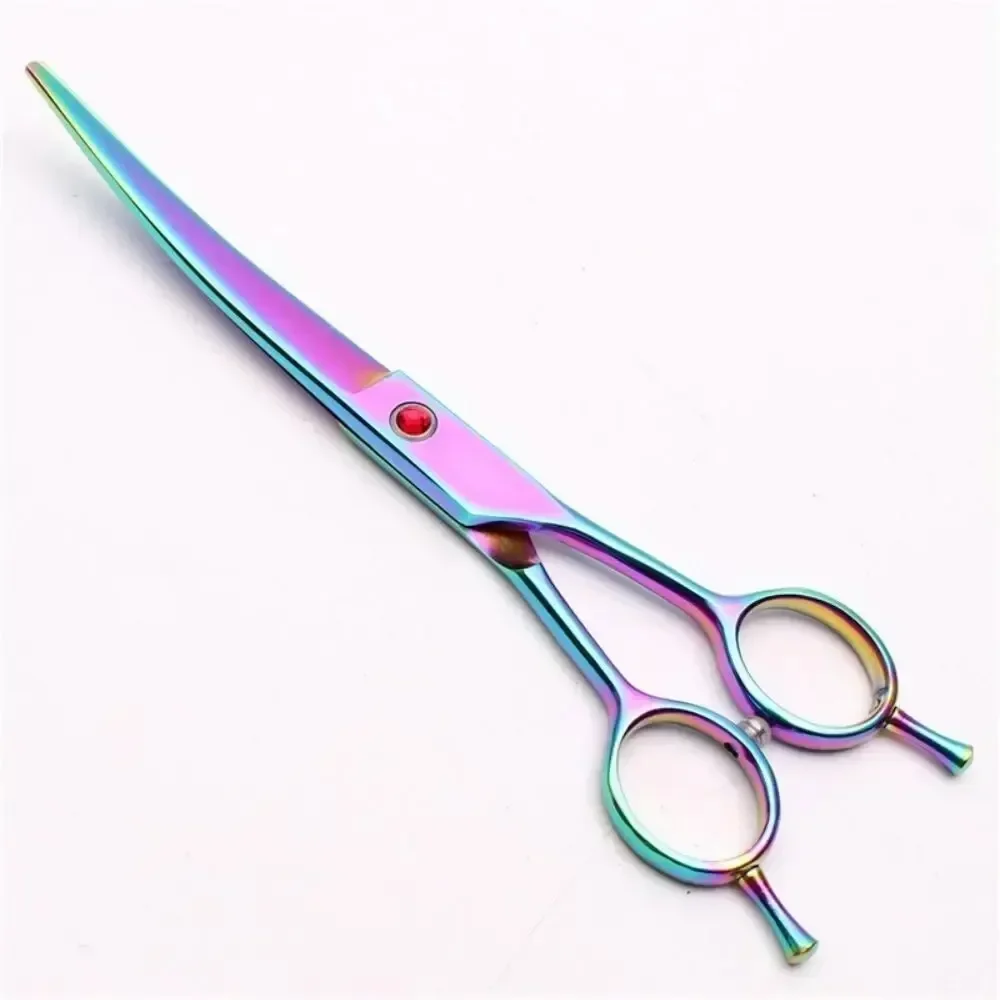 

Coloured Stainless Steel Beard Nose Hair Makeup Household Embroidery Hairdressing Barber Scissors Thinning Hair Cutting