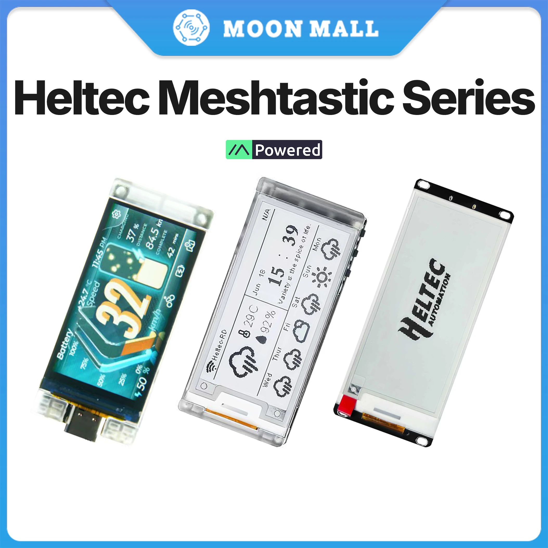 

Vision Master T190 E213 E290 Dev Kit ESP32-S3 LoRa WiFi Bluetooth TFT E-Ink Display for IoT Electronic Tag Meshtastic Project