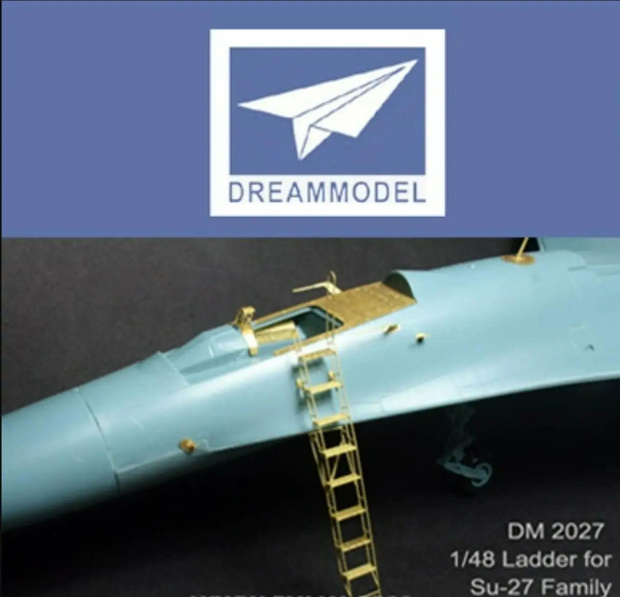 

Dream Model DM2027 1/48 SU-27 Family Ladder Photo Etched Set For Academy AC12270