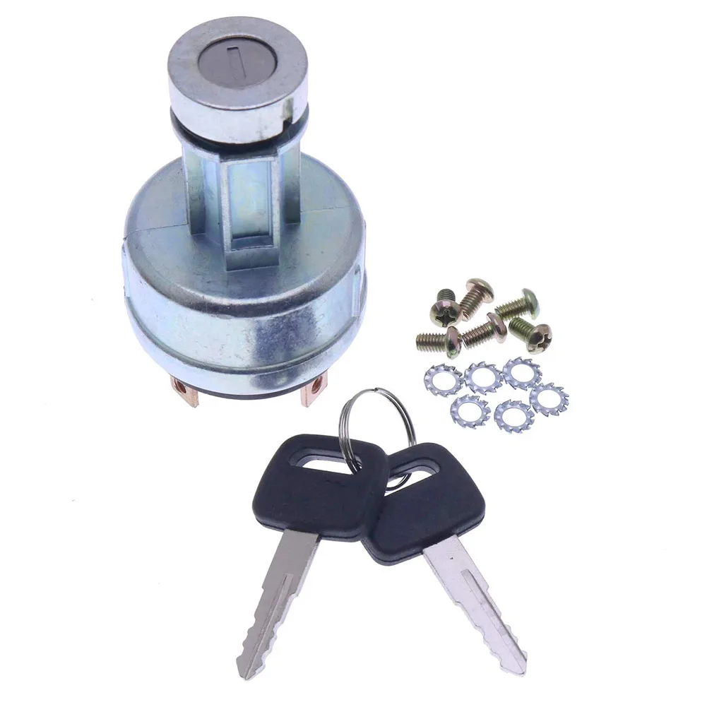 Ignition For Starter Key Switch 194155-52110 Momentary Glow Position Metal For Yanmar For Tractor Diesel Engine Start