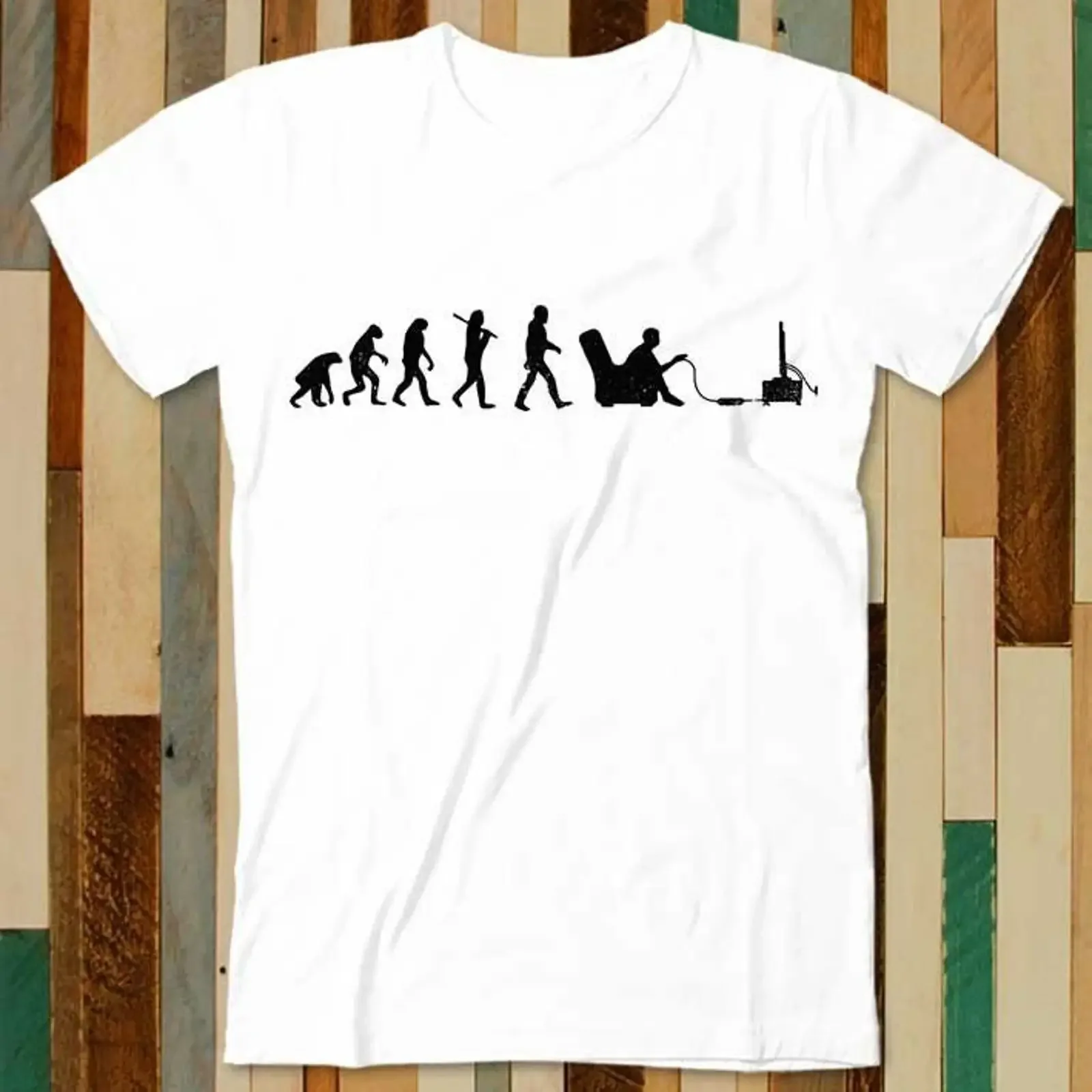 Evolution Evolution Gamer Funny Online Gaming Christmas Present T Shirt Adult Retro Design Vintage Top A4837 vintage Washed Slightly - Aliexpress Deal