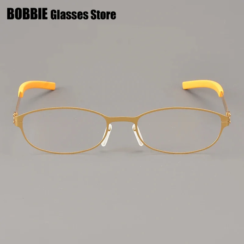 Germany Classic Glasses Frame Men Eyeglasses Super Narrow Small Square Eyewear Fashion Elderly Father Spectacles