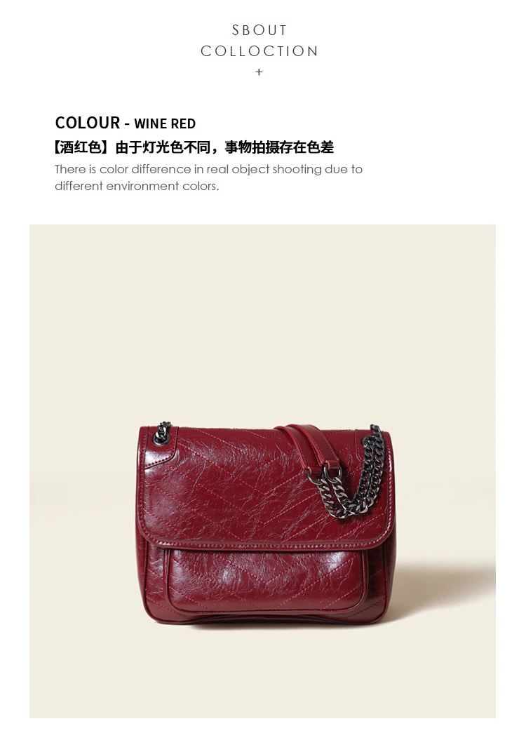 Luxuriöse Echtleder-Umhängetasche Hochwertige Luxusmarke Damen Einzel-Schultertasche Retro Plissierte Niki-Ketten-Hobo-Tasche – Detail 26