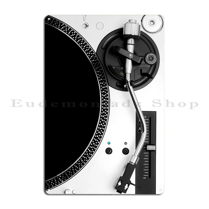 Technics Turntable Mkii Metal Sign Poster Funny Garage Decoration Custom Decoration Tin Sign Poster