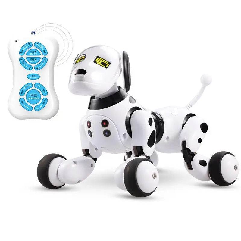 Intelligent remote control machine dog toy early education for 2-6-year-old walking children