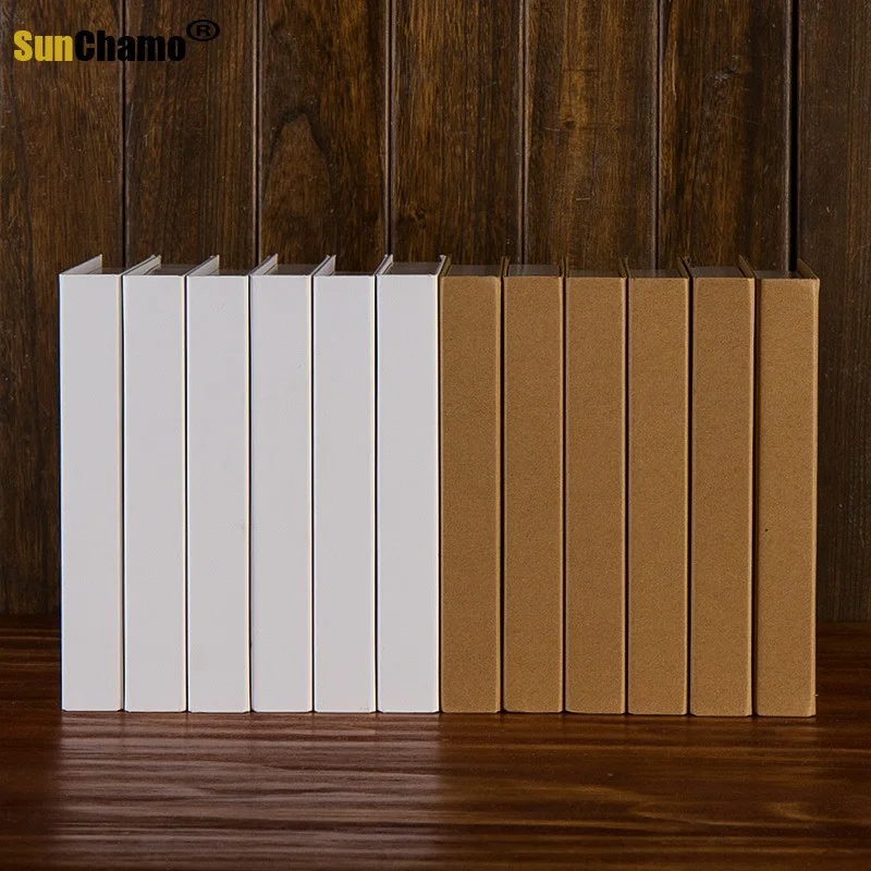 5pc/lot  Imitation Fake Books Solid Color Décor Display Props for Home, Office, Cafe and Bar