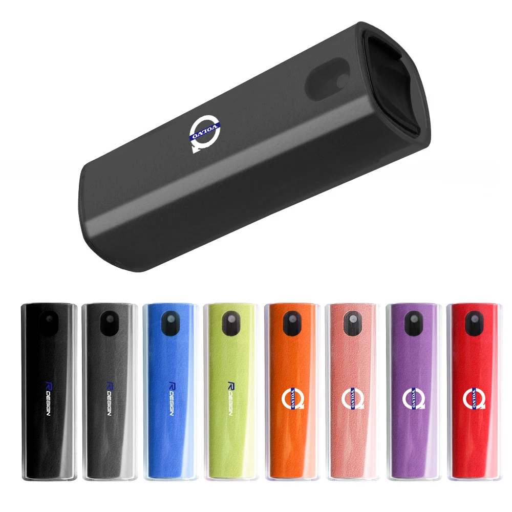 

10ml Screen Cleaner Spray Car Badge Soft Microfiber Polishing Cloth Bottle For Volvo XC90 XC60 V90 D5 D2 S90 S80 S70 T5 T6 T8