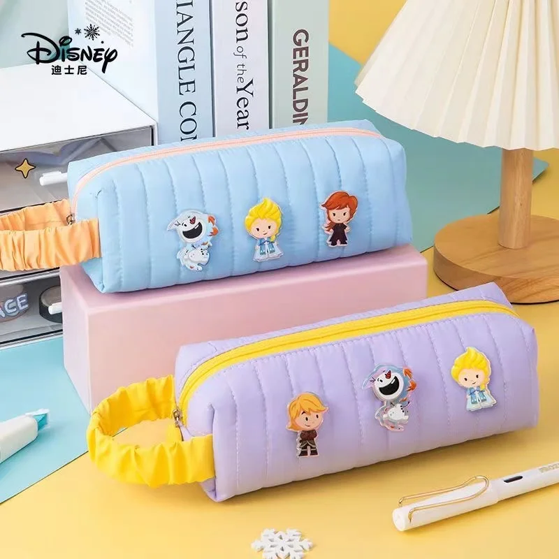 Disney Stationery Pencil Bag High Beauty Cute Large Capacity Limited Edition Handbag School Supplies Makeup Bag Gift