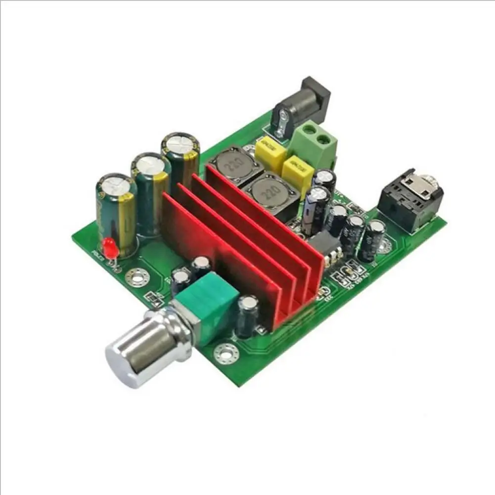 

Плата усилителя мощности TPA3116D2 полного диапазона 75x60 мм 100 Вт, цифровой аудиомодуль усилителя NE5532 OPAMP 8-25 В