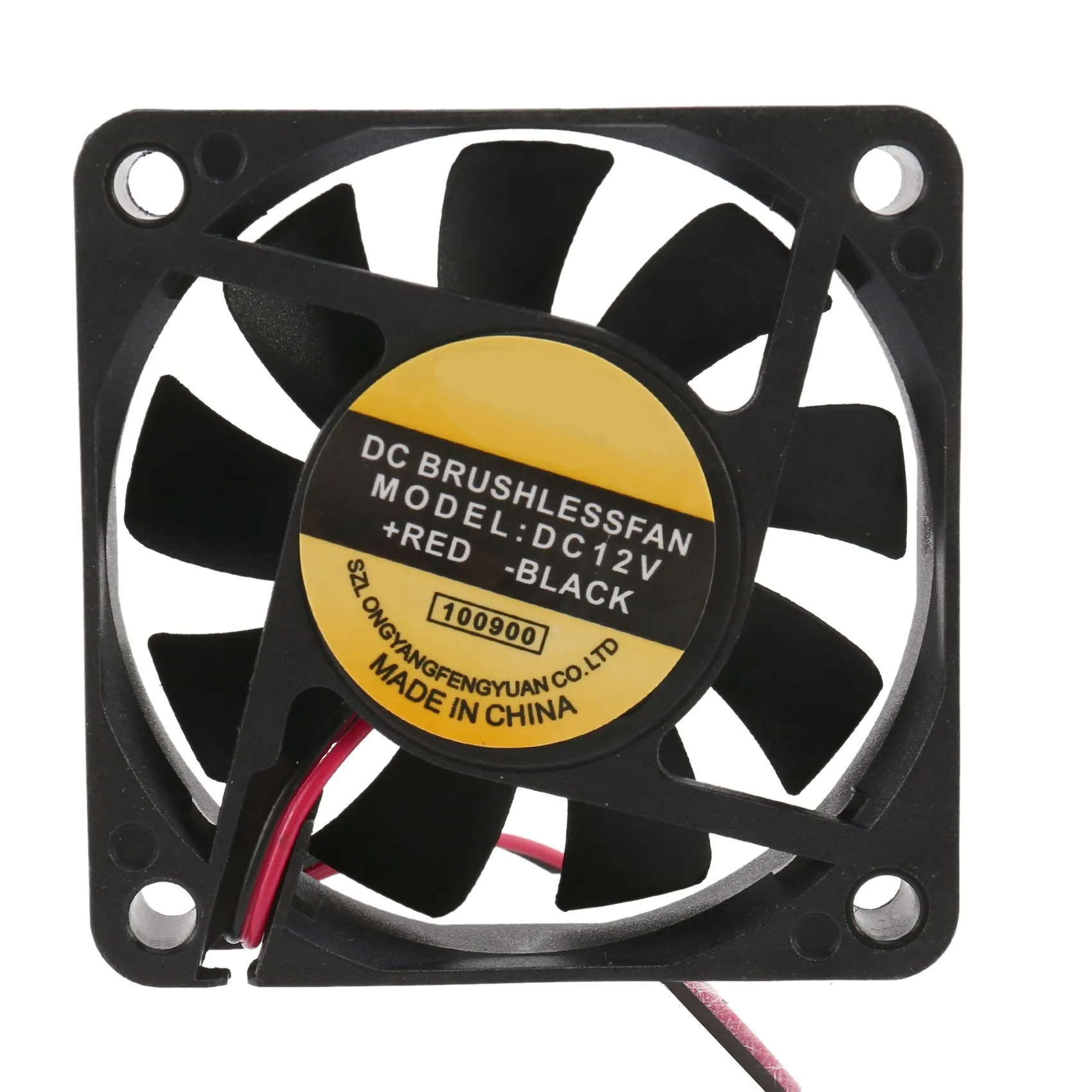 DC 12V 2Pins Cooling Fan 60mm x 15mm for PC Computer Case CPU Cooler