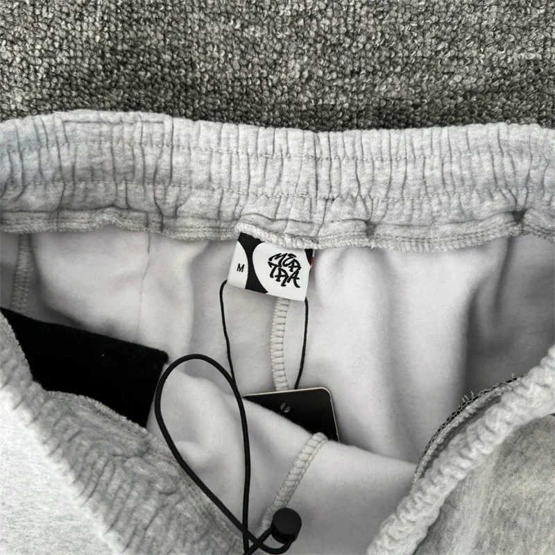 

Oversized Mertra Jogger Drawstring Sweatpants Men Women 1:1 High Quality Embroidery Logo Grey Pants