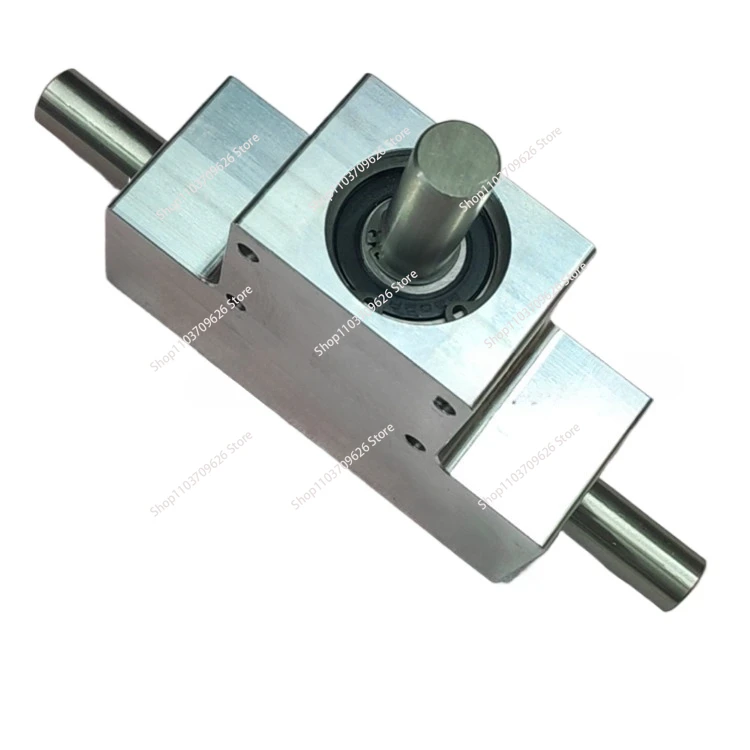 

Small Speed Ratio 1:1 Single/Dual Output Shaft Diameter 15mm 90 Degree Commutator Corner Spiral Bevel Gear Box