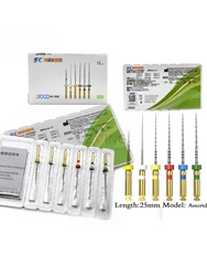 Dental File SOCO SC Root Canal Taper Endodontic File Gold Heat Activated Rotary File Flexible Dentist Materials  COXO