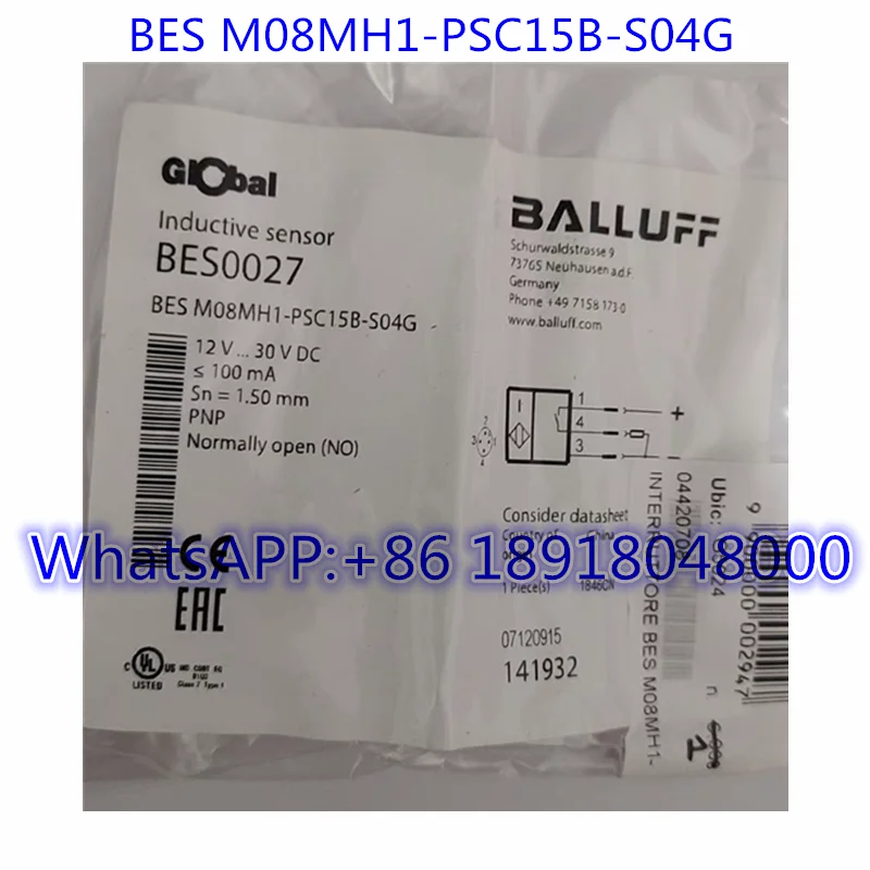 

Абсолютно новый датчик BES0027, Фотокамера, модель S04G, быстрая доставка