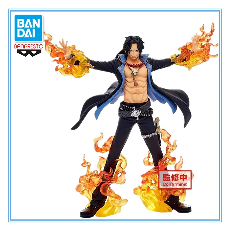 Original Genuine Banpresto One Piece DXF SPECIAL 18cm Portgas·D· Ace Anime Figure Collectible Model Doll Toys Gifts Wholesale