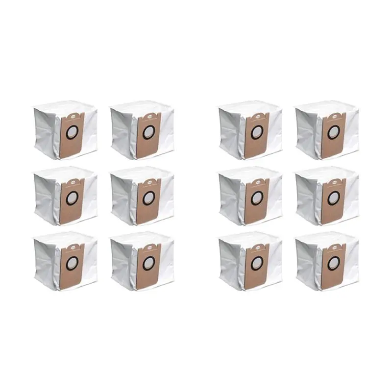 ABKW-12Pcs Vacuum Dust Bag For Kyvol Cybovac S31, For Uoni V980 Plus Q6, For M7 Pro M7 Max Vacuum Cleaner Accessories