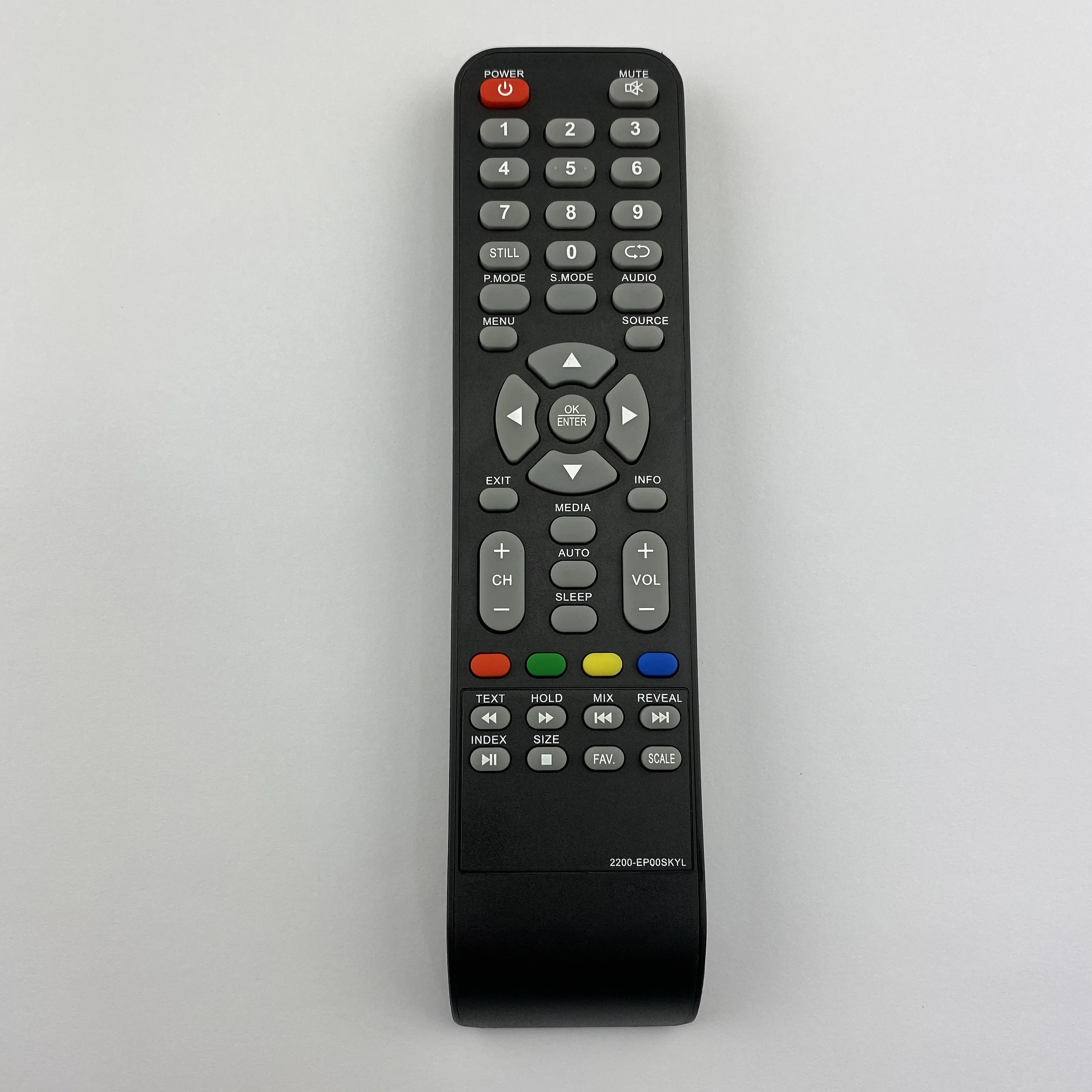 Original Remote Control 2200-EP00SKYL for SKYLINE Televisions Infrared No Setup Required Remote Control