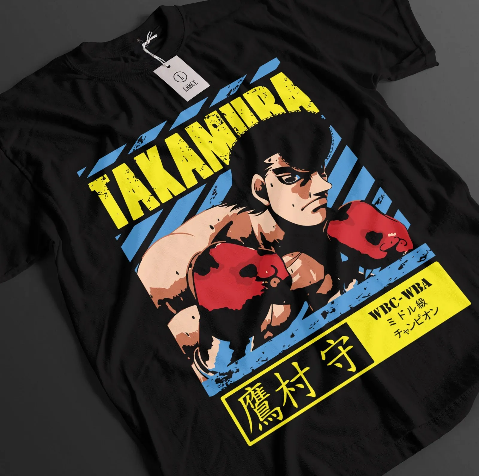 Hajime No Ippo Shirt Takamura Tshirt Miyata Top Kimura Aoki Fighting Anime Tee