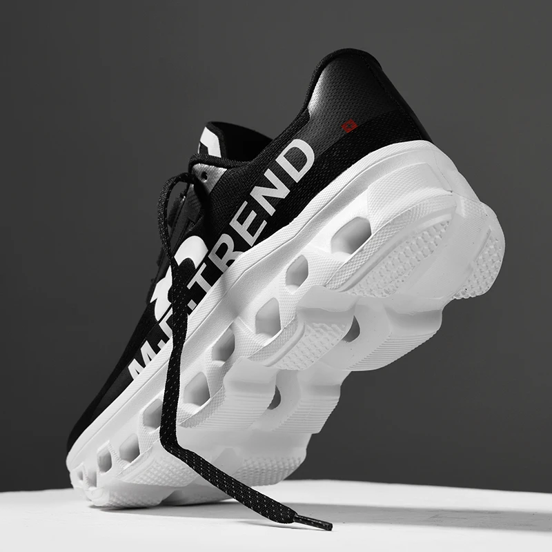 2026 Air Cushion Running Shoes Jogging Marathon Men Sports Breathable Lightweight Women's Comfortable Nonskid Leisure Sneakers image 5