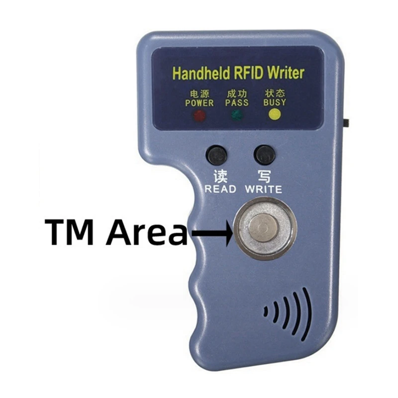 RFID Card Copier T5577 Handheld TM Card Duplicator Handle Card Access Control Reader For Elevator Cards Parking Cards