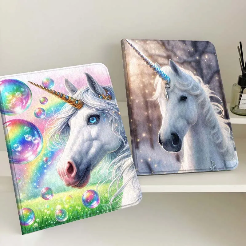 

Popular Art Horse Color Gift For Apple iPad Pro Air 13 2 7th 6th 2025 M2 M3 M4 M512.9 13 inch Foldable Tablet Case