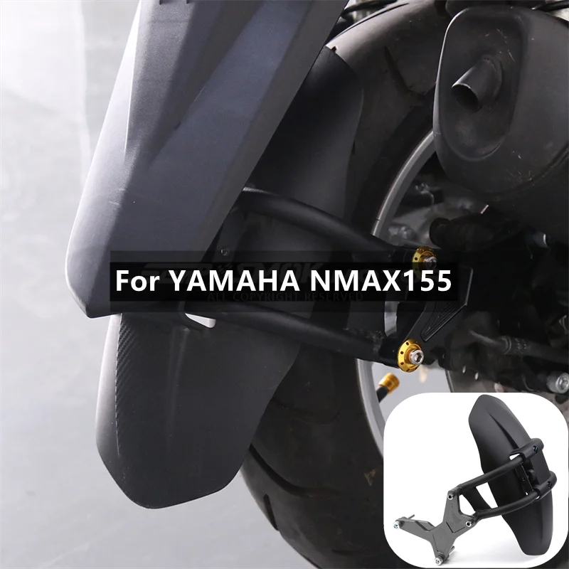 

Motorcycle For Yamaha NMAX 155 Accessories Rear Fender Mudguard NMAX155 Splash Guard Protective Waterproof Cover N MAX N-MAX