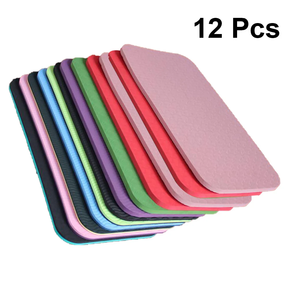 6 Pcs Sports Cushion Yoga Seat Small Ground-based Exercise Kneeling Sitting Pad