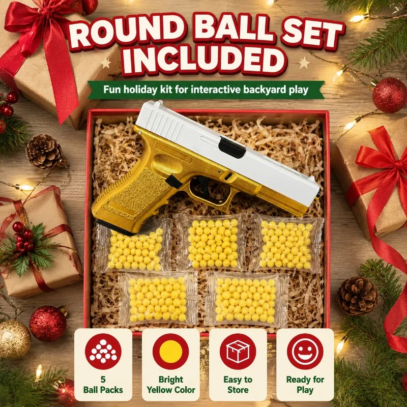Holiday‑themed Outdoor Casual Game Kit, Spherical Amusement Balls Included Home Backyard Entertainment Toy