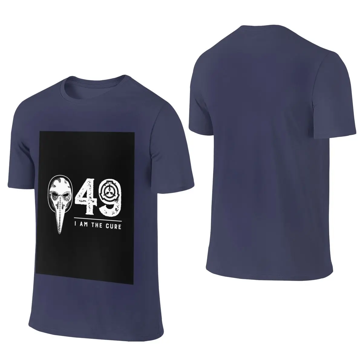 SCP-049 Plague Doctor SCP Foundation Comfortable Reversible T-shirt Commuting Vibe   T-shirt