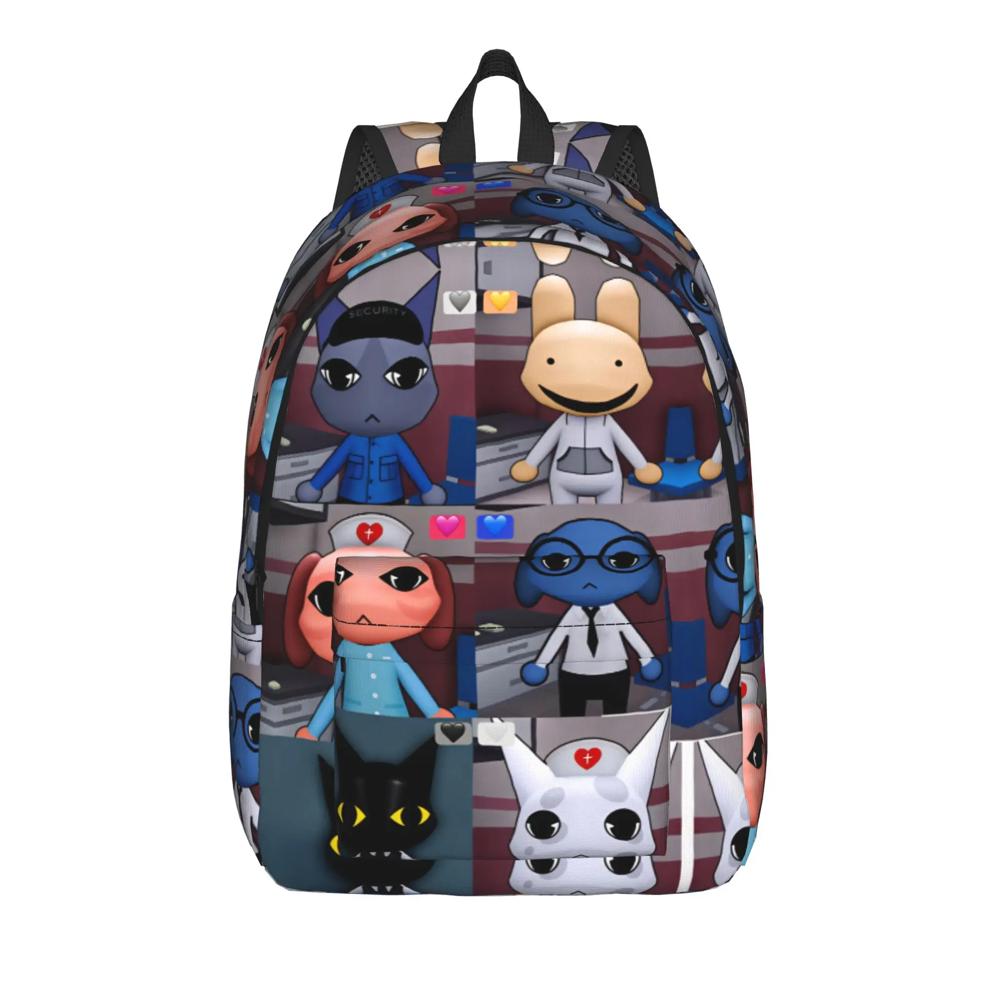 Animal Hospital Backpack Female  Durable Backpacks Polyester Casual School Bags Travel Custom Rucksack