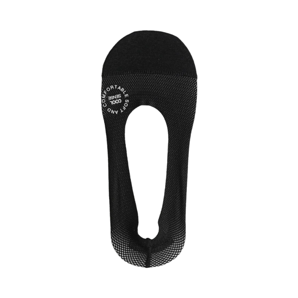 Mesh Bottom Invisible Socks Ultra-Thin Solid Color Women Ankle Socks Sweat Absorption Odor-Resistant Anti Slip Socks Casual Wear