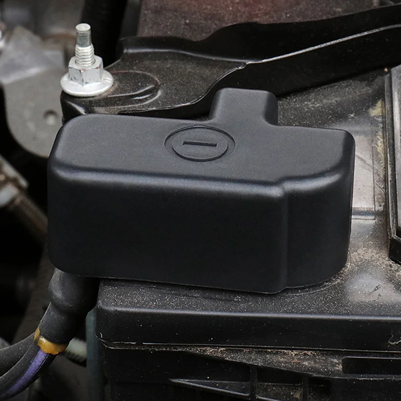 Car Engine Battery Negative Terminal Lid Cover Cap For Ford Explorer 2011 - 2018 Cable Protector 2012 2013 2014 2015 2016 2017