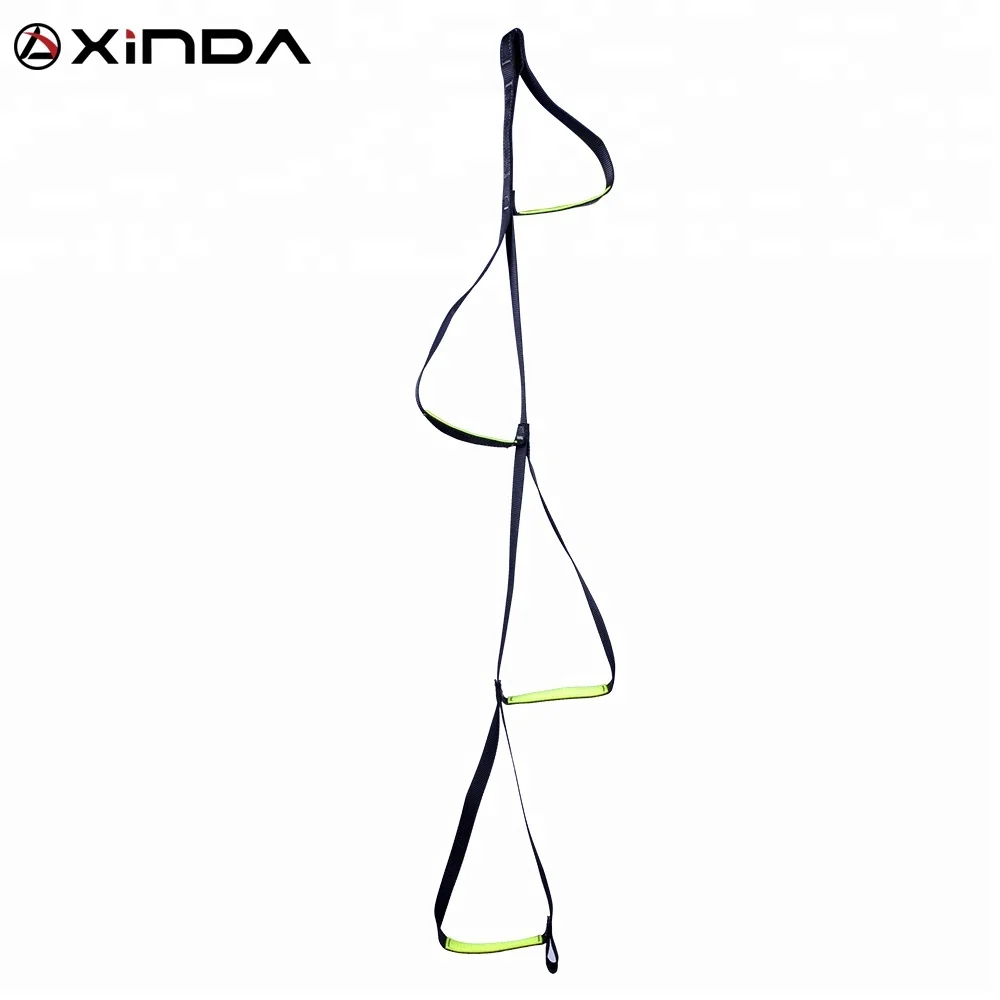 XINDA cheap wholesale 2.7cm wide 110cm long climbing rope ladder for fire escape emergency