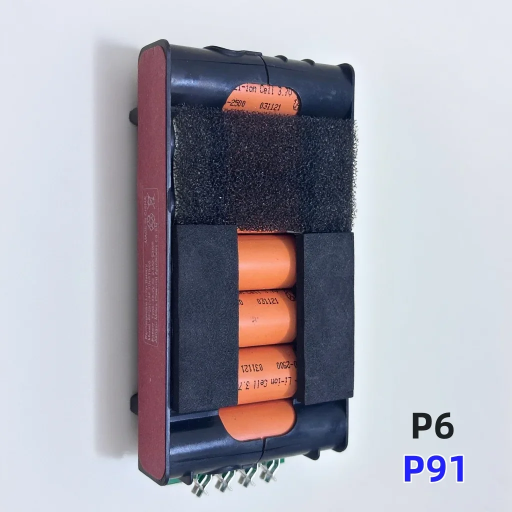 100% Original 2500mAh 25.2V for Midea BP25225E BP25220G P6 Snow P6 Master P91 Blue Wireless Vacuum Cleaner Battery