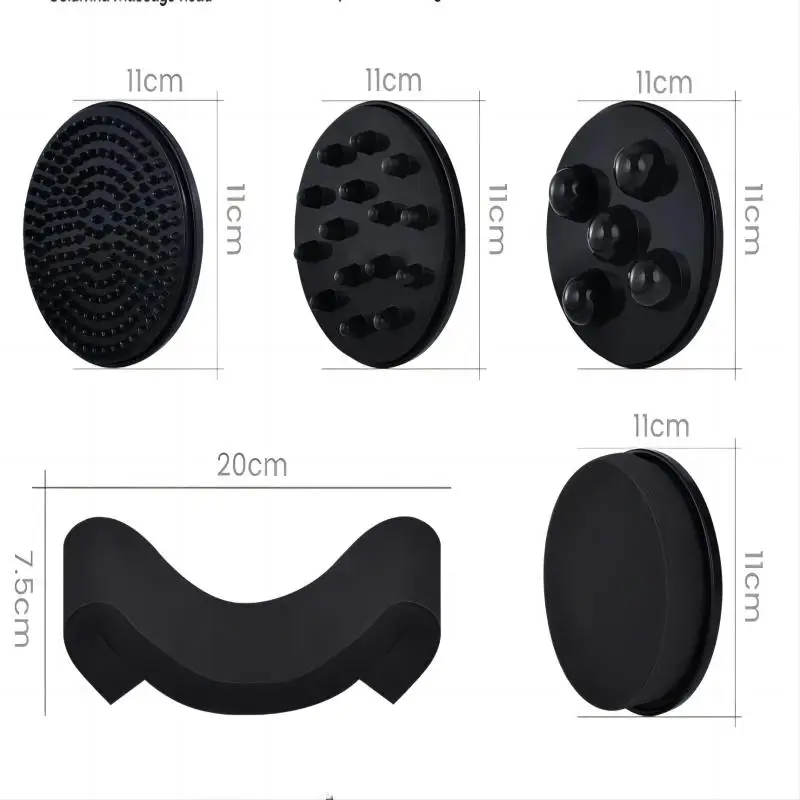 Accessoires de tête de massage pour massage vibrant, machine amincissante, salon de beauté, poids saillant, turbo G8, adt