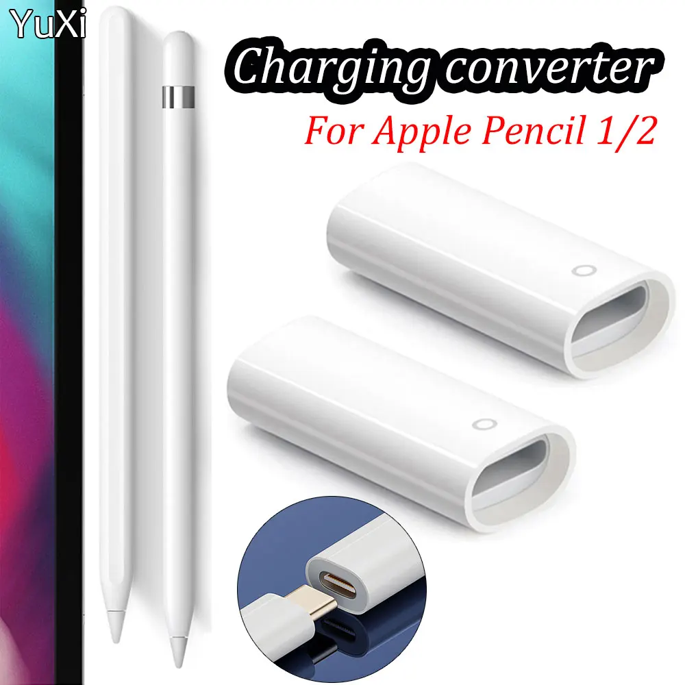 Mini Connector Charging Adapter for Apple Pencil Charger To Lightning USB Cable Easy Charge Adaptor On The Pencil 1/2 Accessorie