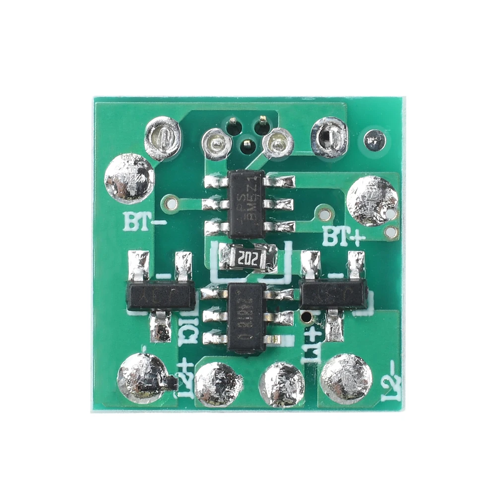 DC3.7~4.2V Flashlight Driver Control Board Pushbutton Switch 2-speed Dimming Micro USB Interface For 3~5W LED Light