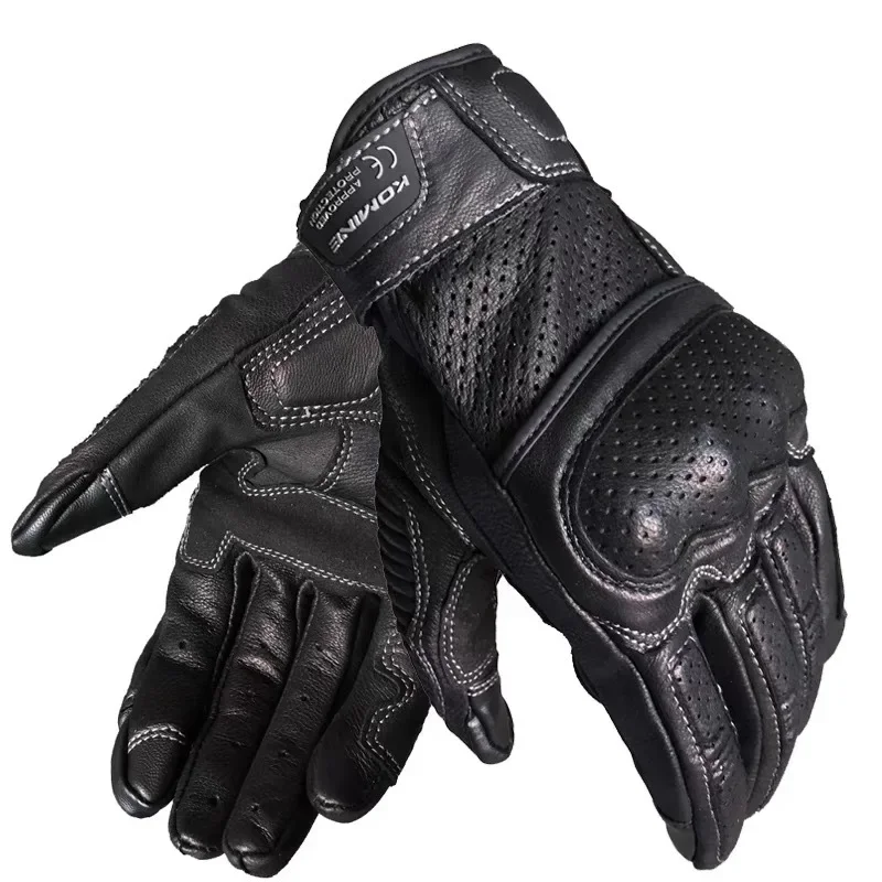 Motorcycle Gloves Rider Riding Motorcycle Sheepskin Riding Gloves Motorcycle Off-road Hand Protection Gear