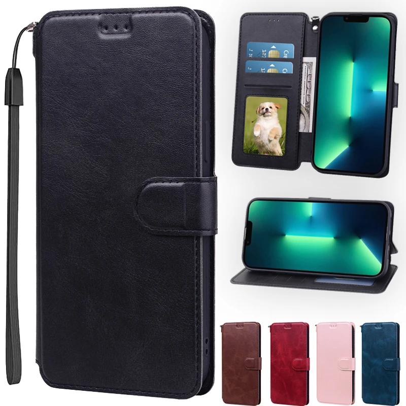POCO M5s 本体 専用ケース付き Leather Wallet Flip Case For Xiaomi Poco M5s Case Poco M5 Cover