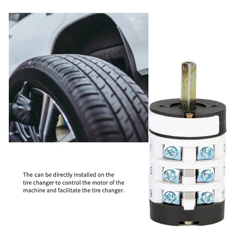 ASMA-1 PCS Tyre Changer Motor Forward Reverse Switch Forward And Reverse Foot Pedal 220/380V White
