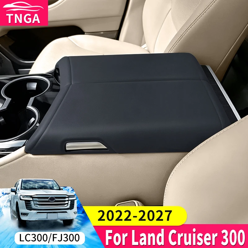 For Toyota Land Cruiser LC300 2021-2027 Armrest Box Silicone Protective Pad Center Console Cover Interior Upgrade Accessories