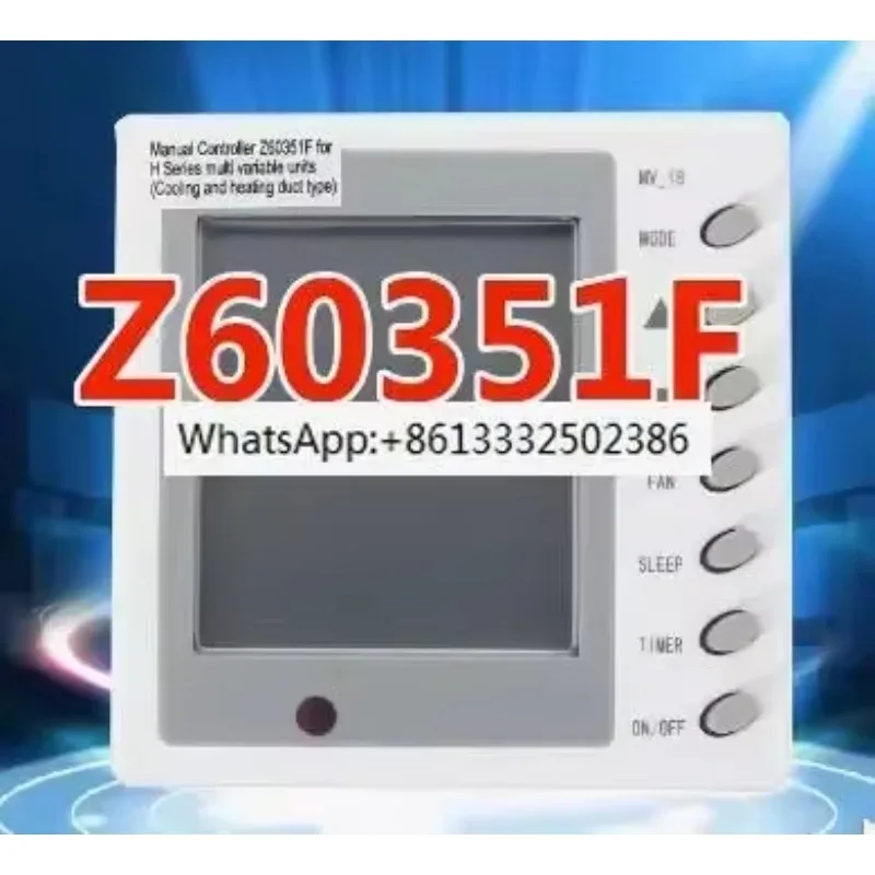 

Original New Air Conditioner 30296014 Wire Controller Z60351F MV-18 Z4B351 English Version