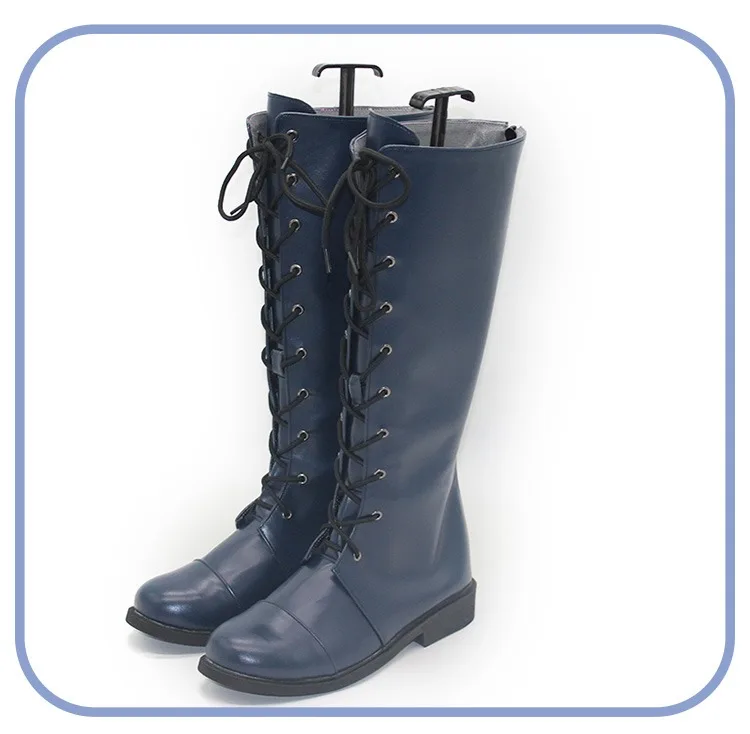 Blue Archive Shiraishi Utaha Cosplay Shoes Anime Accessories Cosplay Props PU Shoes Halloween Carnival Boot Custom Made